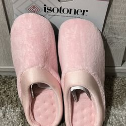 Pink Isotoner Slippers