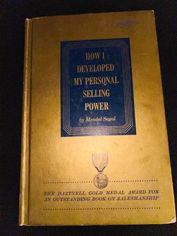 How I Developed My Personal Selling Power by Mendel Segal