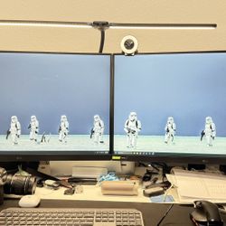 Two LG UG 32” 1440p Gaming Monitors