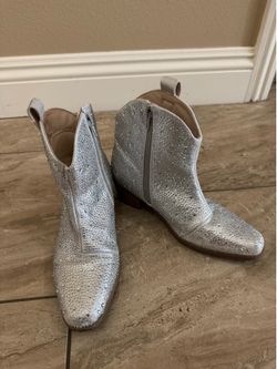 Girls Rhinestone Boots