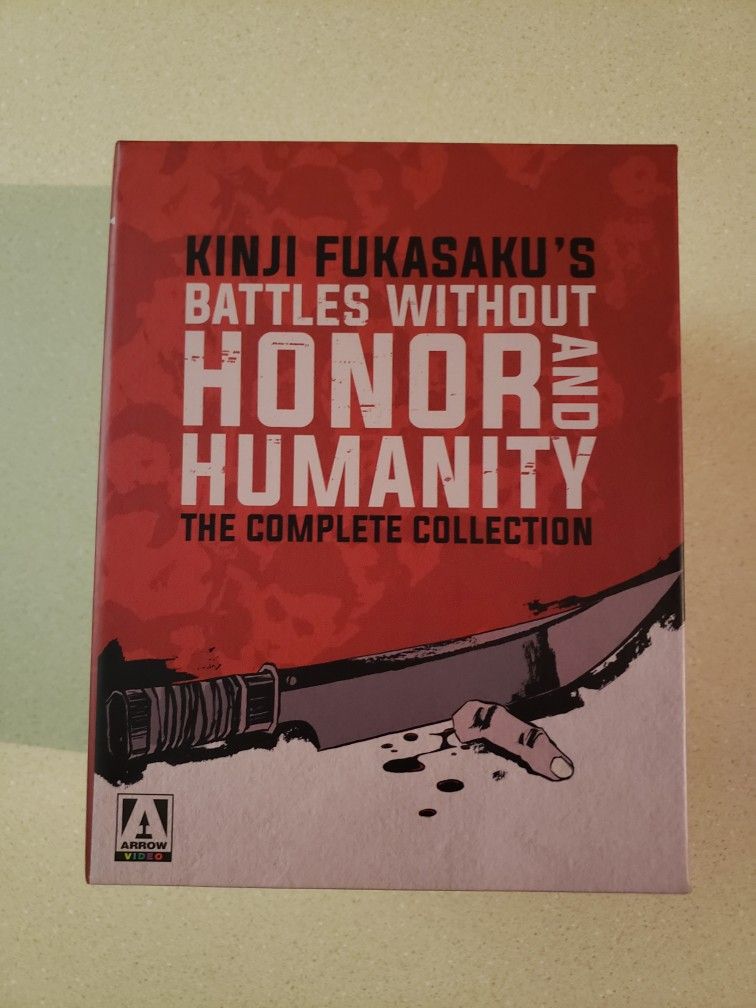Kenji Fukasaku's Battles Without Honor And Humanity The Complete Collection Blu-ray Set Arrow Video