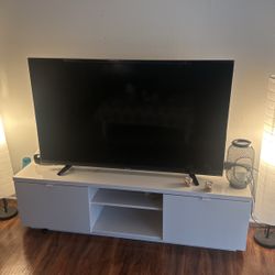 Roku TV And TV Table 