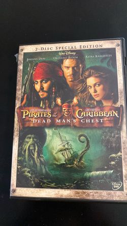 Pirates of the Caribbean Dead Man's Chest DVD