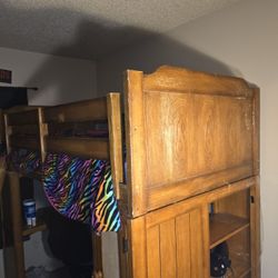 Free Bunk Bed With Desk