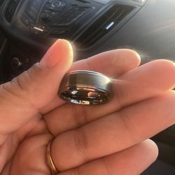 King William Tuskin Carbide Size 9 In A Half Wedding Band 