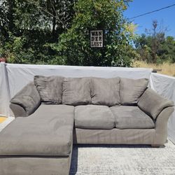 *FREE DELIVERY* Couch with chaise / sofa