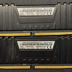 Corsair DDR4 RAM 3000Mhz 16GB (2x8GB)