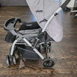Jeep Unlimited Reversible Handle Baby Stroller
