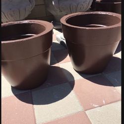 New Flower Pots Made Out Of Cement Perfect Gift 💝 