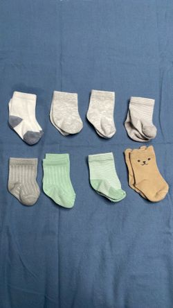 Used baby boy socks size 3-6m