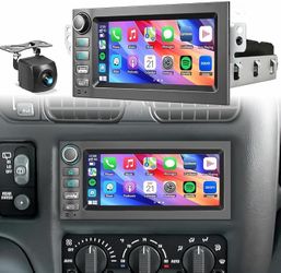 Car Stereo Radio Chevy Camaro 97-2002 Blazer, Yukon 95-2002 Sonoma, Wireless CarPlay Android Auto, 6.9” Touch Screen Head Units,  Backup Camera