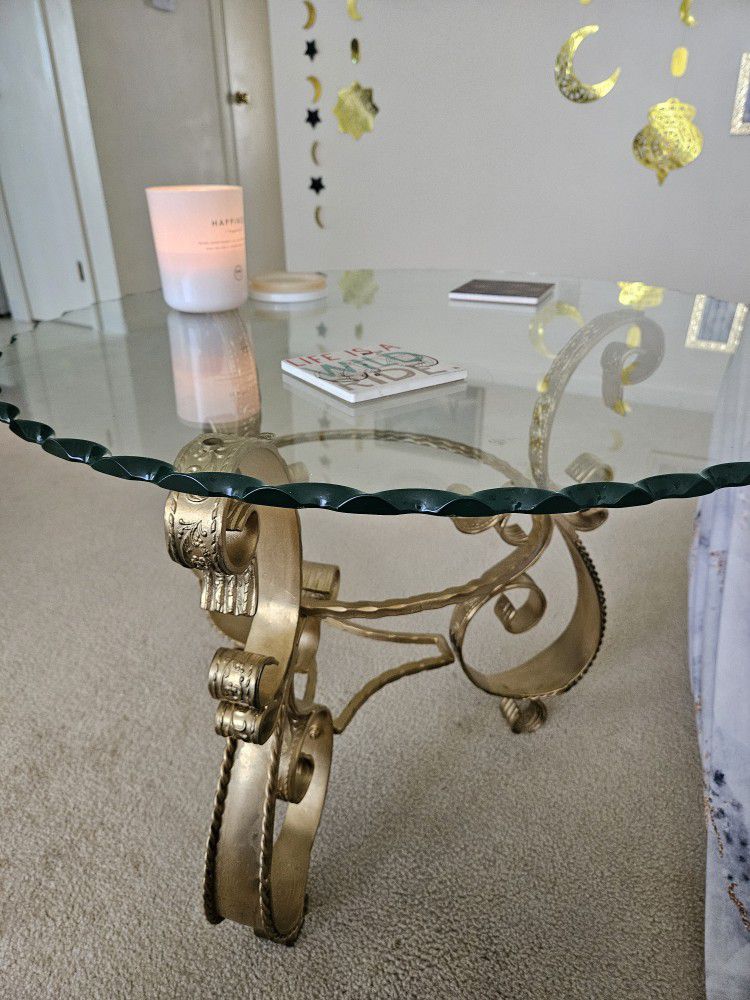 Golden Coffee Table 