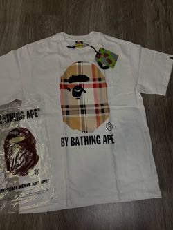 White Brberry x Bape Tee