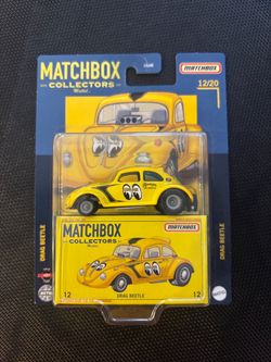 2022 Matchbox Collectors #12 1972 Volkswagen Drag Beetle YELLOW | MOONEYES | FSC