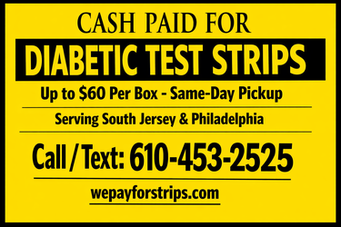 We Pay Cash For Diabetic Test Stripsm