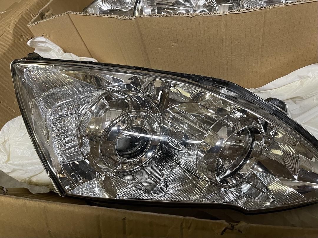 2007 to 2012 Honda CRV Chrome Clear Headlights Luces Micas Calaveras Luz Light