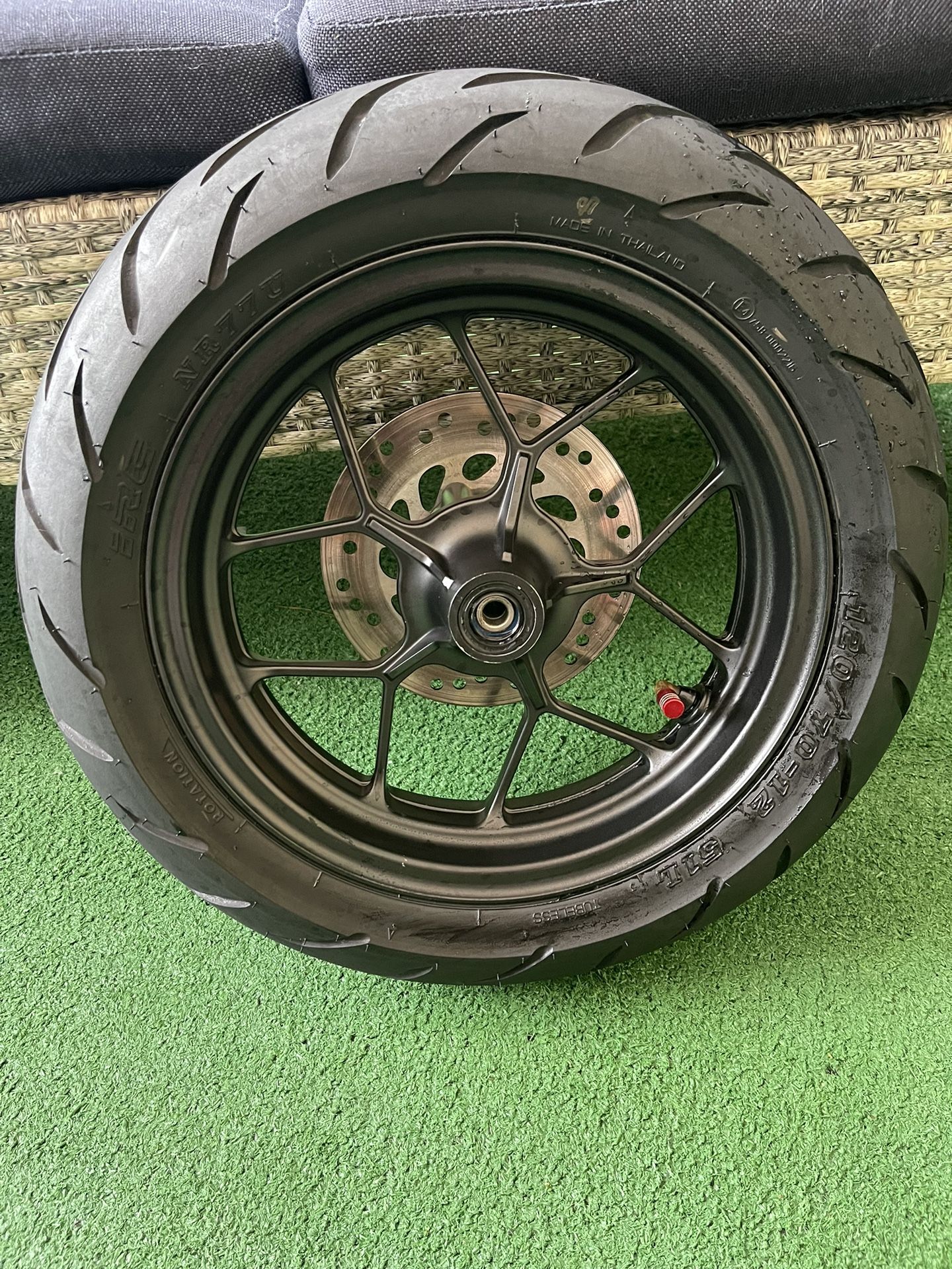 Original Honda Grom Wheel Set 