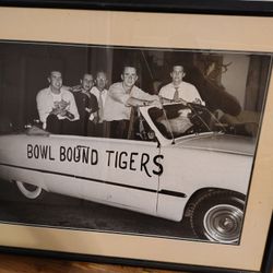 Very Old Bowl Bond Tigers Picture 