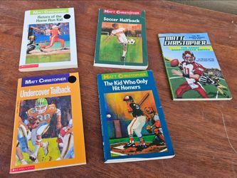 Matt Christopher Chapter Books - $5/all