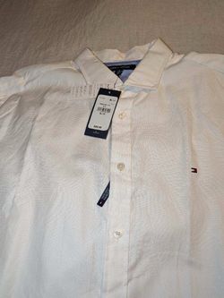 Tommy Hilfiger Button Down XL White Casual Shirt