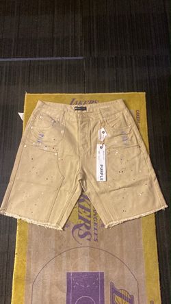 PURPLE SHORTS SIZE 36!!