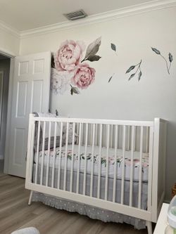 Pottery barn baby crib