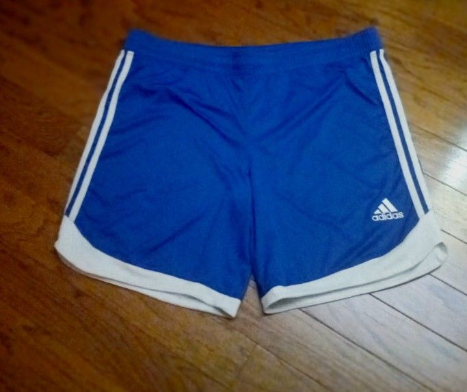 Adidas Men's Large L Active Wear Shorts Drawstring/ Sport 