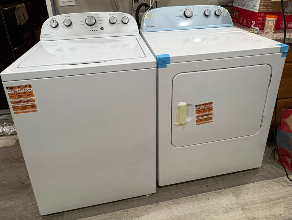 Washer And Dryer