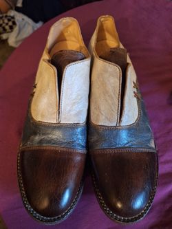 Woman Size 11 BED STU Garden LeatherNo Lace Shoes