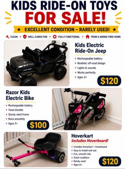 Kids Ride-On Toys