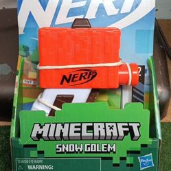 Minecraft Snow Golem Mini Blaster