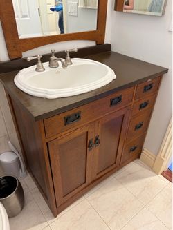 Bathroom Vanity with Sink/Faucet