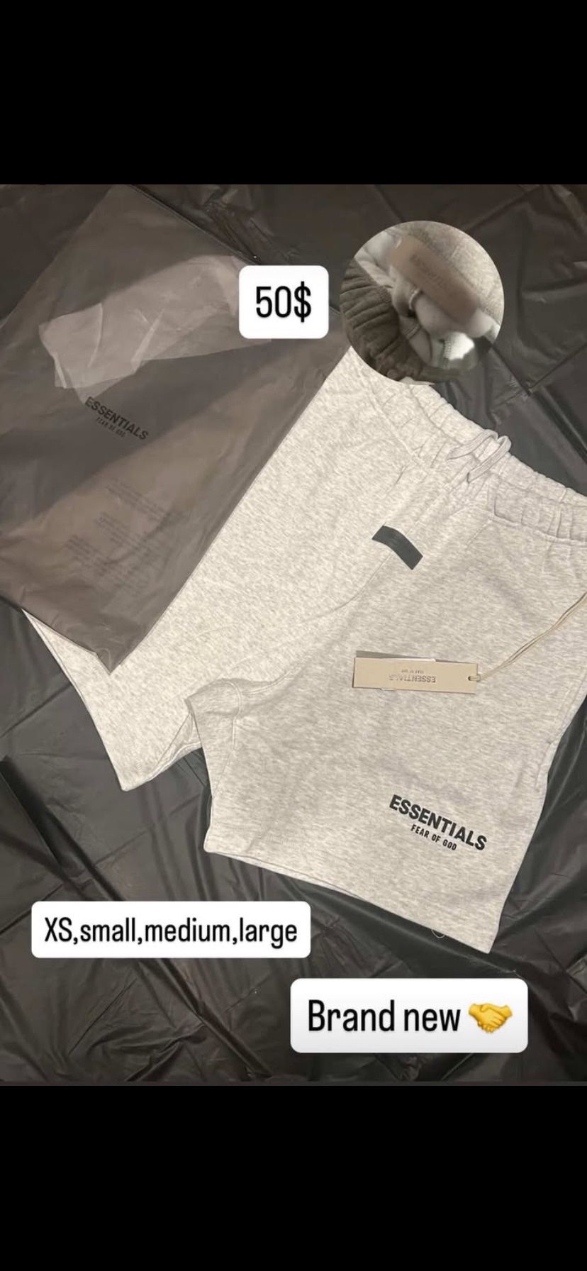 Essential Shorts Size Small