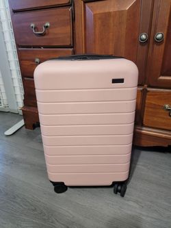 Pink roller bag
