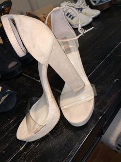 Forever 21 nude heels 6.5