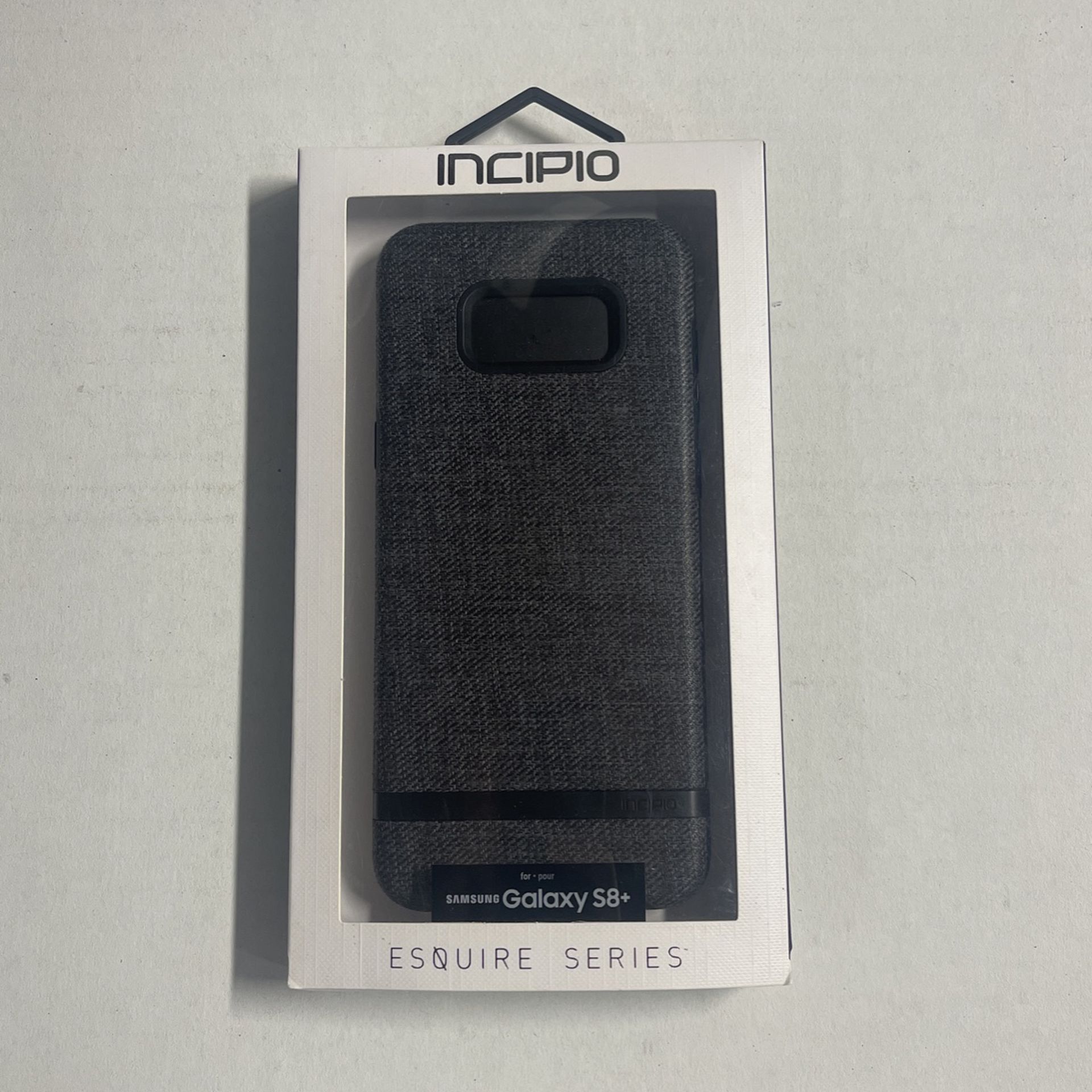 Incipio Esquire Series Hybrid Fabric Case for Samsung Galaxy S8  Color Grey!