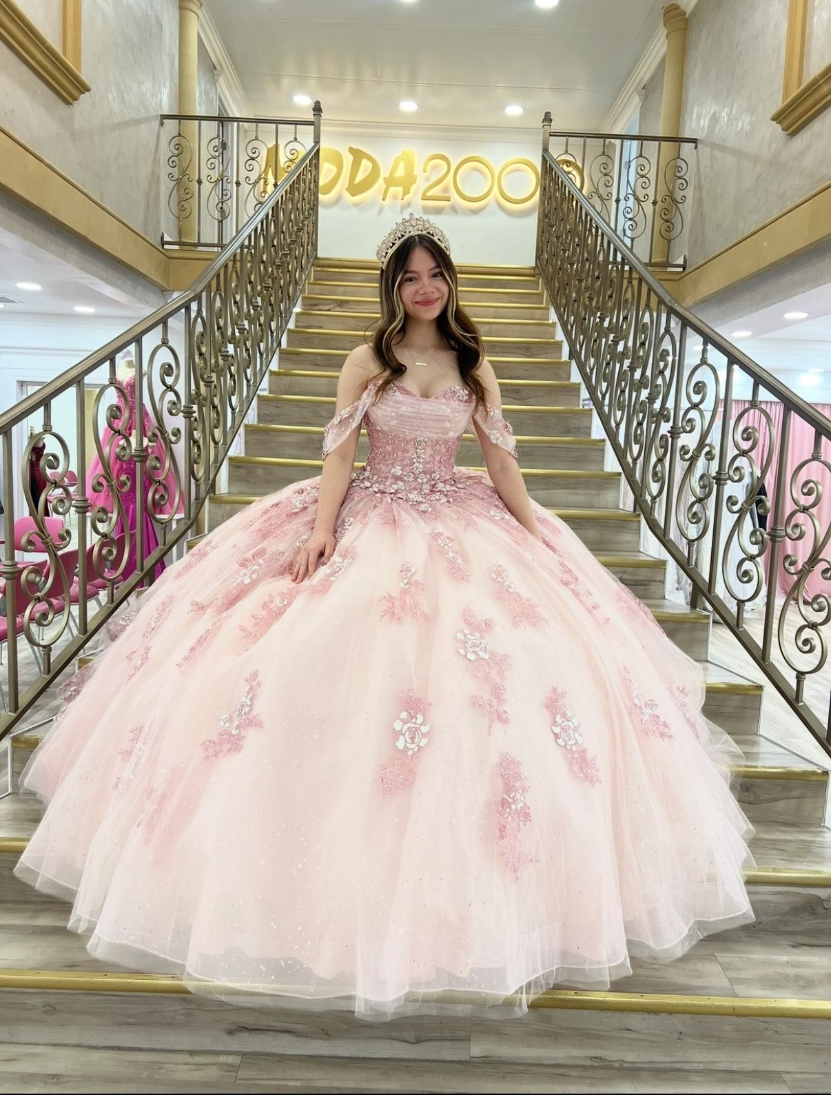 Quinceañera Pink Dress 
