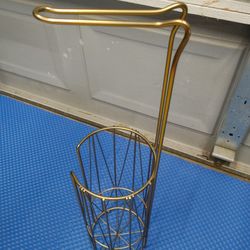 Gold Toilet Paper Holder