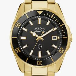 Bulova men's 43mm hot sale marine star