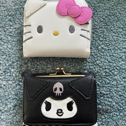 Hello Kitty & Kuromi Wallets