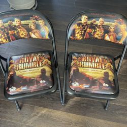 WWE Royal Rumble ringside Chairs - 2