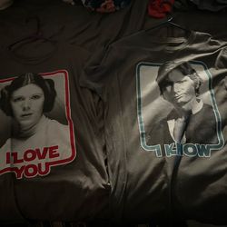 Couples Matching Star Wars Shirts