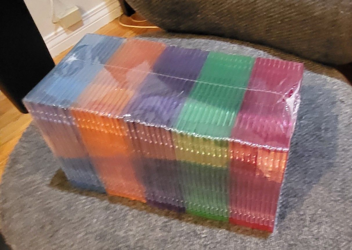 Jewel Boxes For CD or DVD's