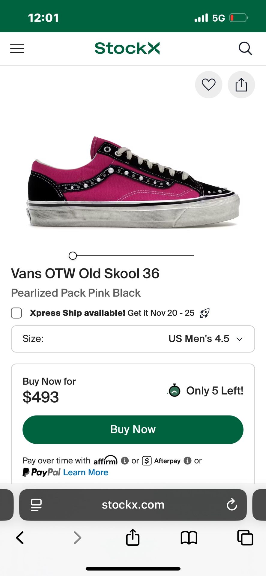 Vans Otw Old Skool 36