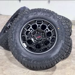 17" TRD PRO wheels Toyota Tacoma 4Runner Tundra Sequoia FJ tires rims