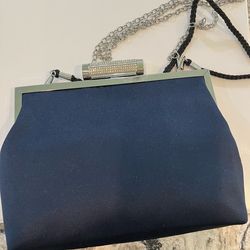 Nina brand navy clutch/purse