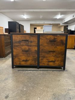 Modern 6 Drawer Dresser