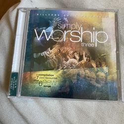 1191. Used CD “Simply Worship three” By Hillsong  See Photos. $5.00