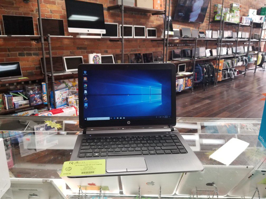 HP ProBook 430 G2 13.3" Laptop 4GB RAM 128GB SSD Webcam WiFi HDMI Bluetooth Win 10 Pro @RizTech