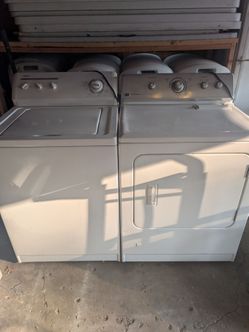 Kenmore washer and Maytag gas dryer